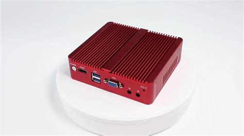 Guanfeng Red Mini Pc J4125 Quad Core 2.0ghz Ddr4 4g 8g Ssd 64gb 128gb 256gb 512gb Desktop ...