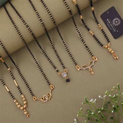 Black Beads Mangalsutra - Buy Black Beads Mangalsutra online at Best ...