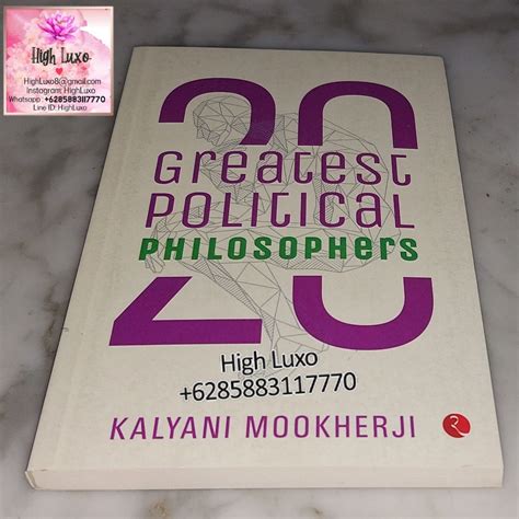 Buku 20 Greatest Political Philosophers Book IMPOR IMPORT ORIGINAL AUTHENTIC POLITIC POLITICS ...