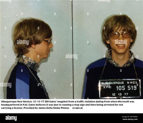 Jan. 1, 2011 - ALBUQUERQUE NEW MEXICO: BILL GATES' MUGSHOT FROM A ...