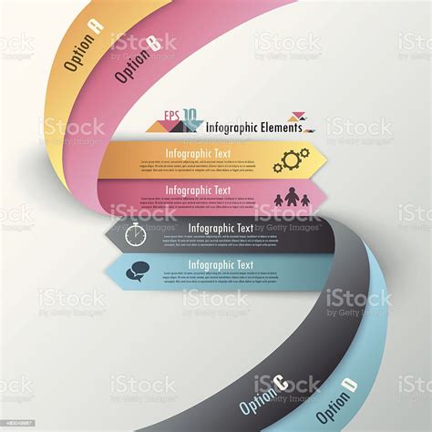 42+ Free Options With Ribbon Infographics Vector Template