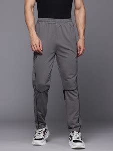 HRX by Hrithik Roshan Solid Men Grey Track Pants - Buy HRX by Hrithik ...