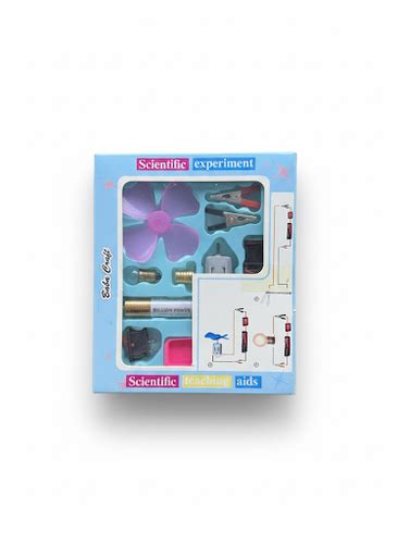Science Experiment Project Kit with Motor, switch, wire, battery, fan ...
