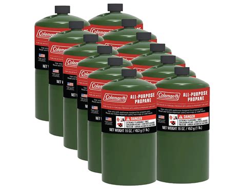 Snapklik.com : Coleman Propane Cylinders - 16 Oz