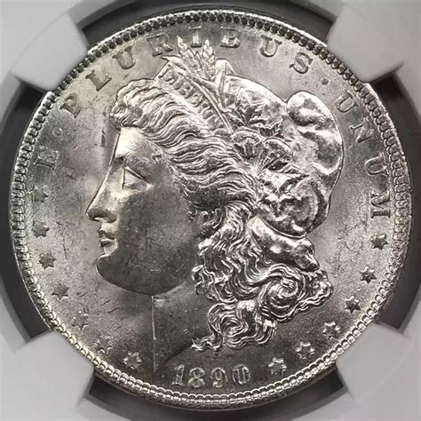 1890 Morgan Silver Dollar NGC MS-61 - Old Pueblo Coin