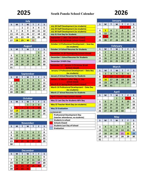 South Panola School District MS Calendar 25-26 Revised [pdf] - EduCounty