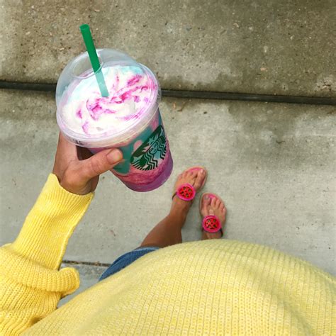 The Starbucks Unicorn Frappuccino - Basic White Girl Review - According ...