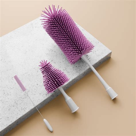 Lifelong Cuppy Electric Bottle cleaner brush silicone head with 3 atta ...