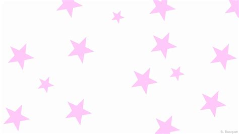 Raining Pink Stars Desktop