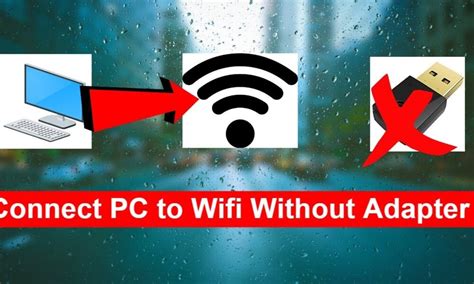 Image result for How to Connect Internet Connection to PC Computer without Cable