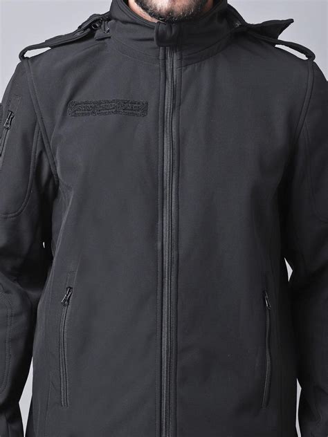 Black 12 Zip Softshell WP Lycra Jacket | MountMiller®