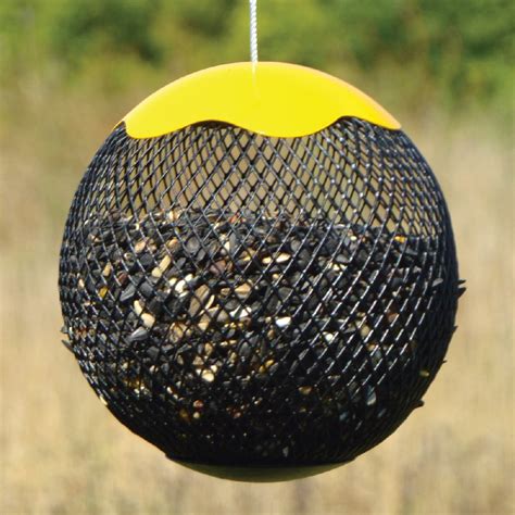 Sunflower Seed Sphere Bird Feeder Yellow | Momma's Home Store