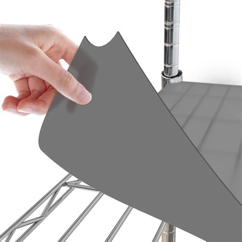 Snapklik.com : Wire Shelf Liner 14 X 30 Inches - Set Of 4 In Graphite ...