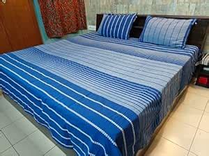 Buy Riti Riwaaz Cotton Lining Double Bed Sheet with Two Pillow Covers ...