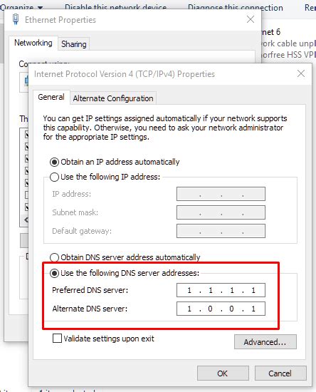 Bildergebnis für cloudflare dns einstellungen
