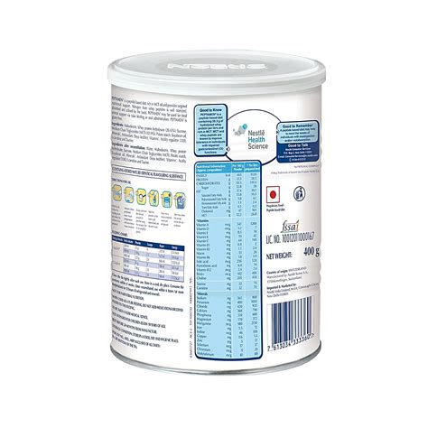 Nestle Peptamen Junior Diet Powder Vanilla 400 g (Tin) - Cureka