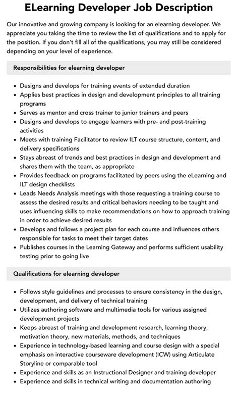 Image result for eLearning Developer