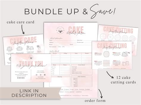 Bakery Order Form 的图像结果