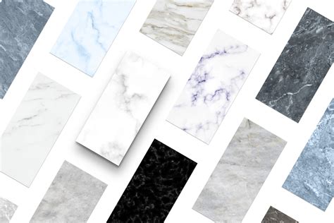 32 Seamless Marble Texture Pack on Yellow Images Creative Store - 115652