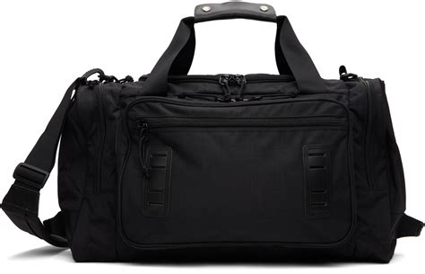 Black Nylon Duffle Bag by BEAMS PLUS on Sale