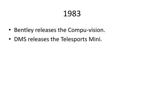 Timeline of video game consoles | PPT