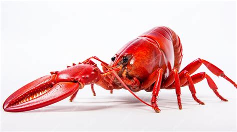 Cangrejo rojo cocido o cangrejo de río aislado sobre fondo transparente ...