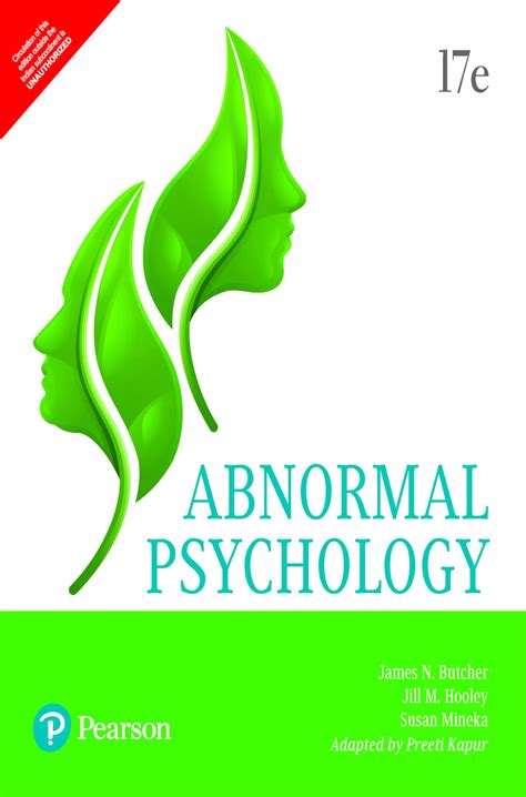 Buy Abnormal Psychology | By Pearson Book Online at Low Prices in India ...