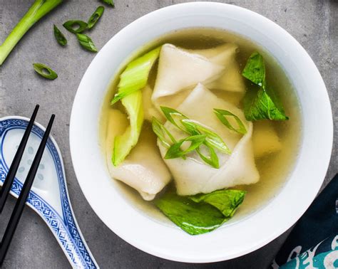 Gluten free wonton soup recipe including gluten-free wonton wrappers