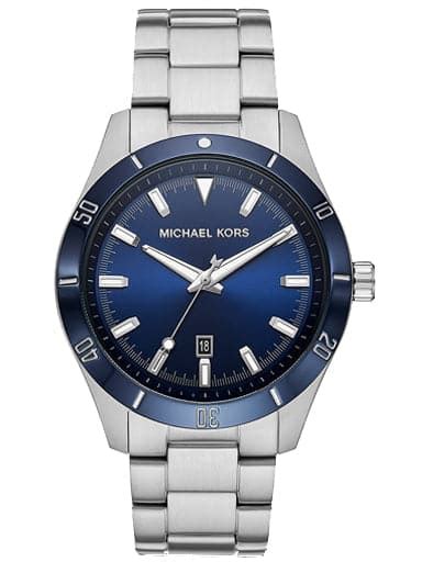 Michael Kors Analog Blue Dial Men'S Watch