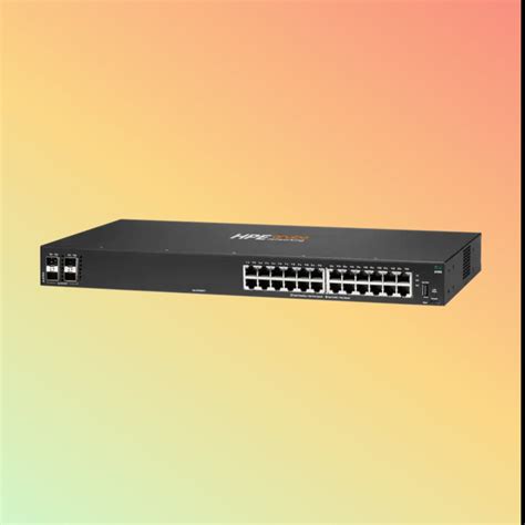 HPE Aruba CX 6100 JL678A | 24-Port Gigabit Switch for Efficient ...