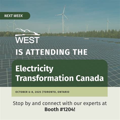 WEST Attending Electricity Transformation Canada - Western EcoSystems ...