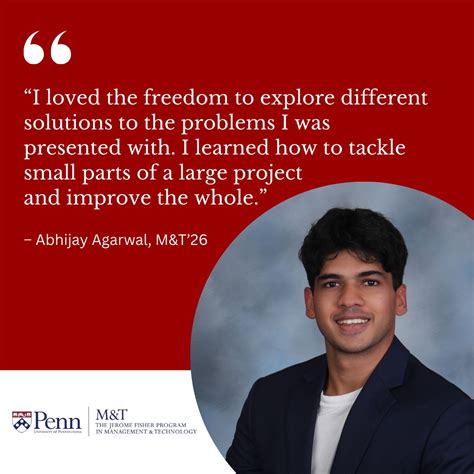 Jerome Fisher M&T Program on LinkedIn: #pennmt #engineeringinnovation # ...