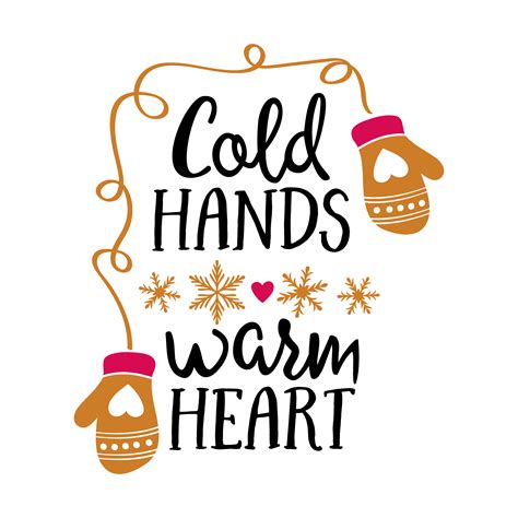 Cold Hands Warm Heart Svg, Merry Christmas Svg, Christmas sv | Inspire ...
