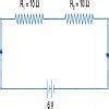 Two identical resistors each of resistance 20 ohm are connected: (i) In ...