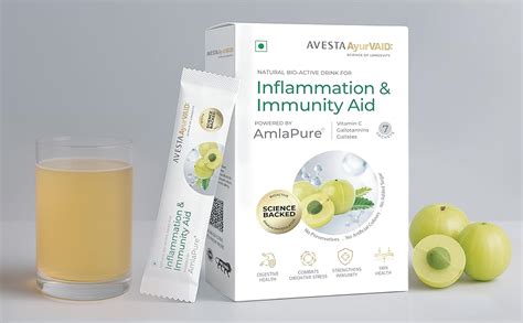 AvestaAyurVAID Inflammation & Immunity Aid Powered by AmlaPure ...