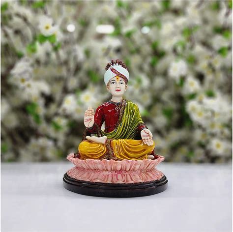 AtoZ India Cart Swaminarayan Statue in Resin Aksharpurshotam Statue ...