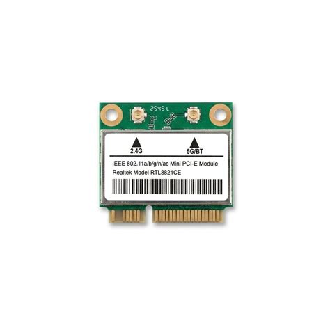 RTL8821CE M.2 NGFF Wi-Fi & Bluetooth 4.2 Card
