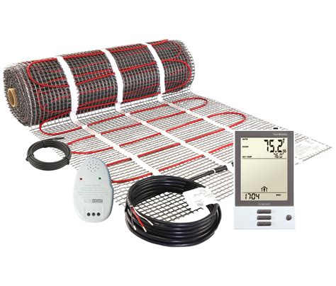 Buy 60 Sqft Mat Kit, 120v Electric Radiant Floor Heating System for ...