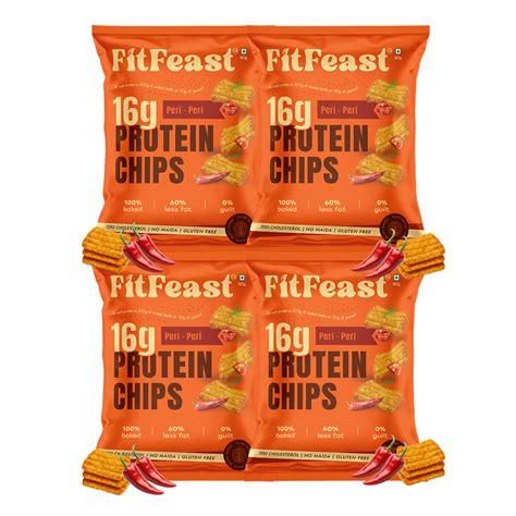 Protein Chips Peri Peri x 4 – FitFeast