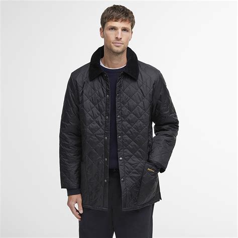 Barbour Men's Liddesdale Quilted Jacket - Black | British Attire