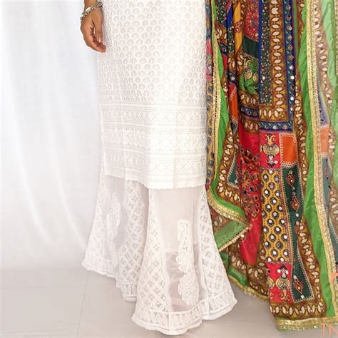 Chikankari Sharara – Tnaika™