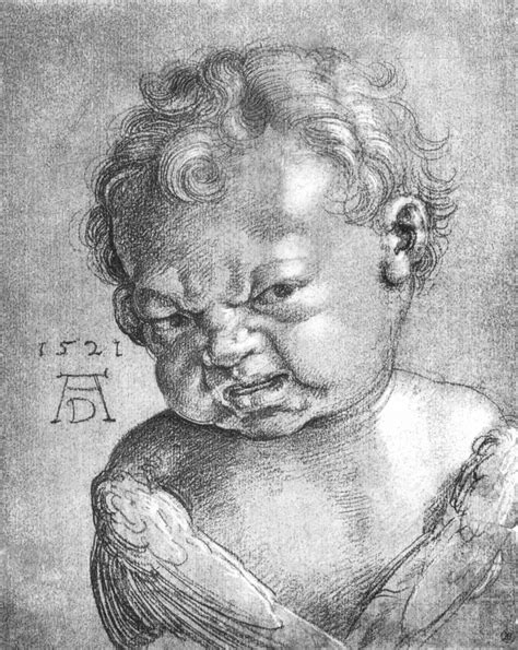 Weeping Angel boy (1521) by Albrecht Durer – Artchive