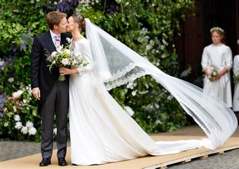 The Duke and Duchess of Westminster are glowing with joy as they make ...