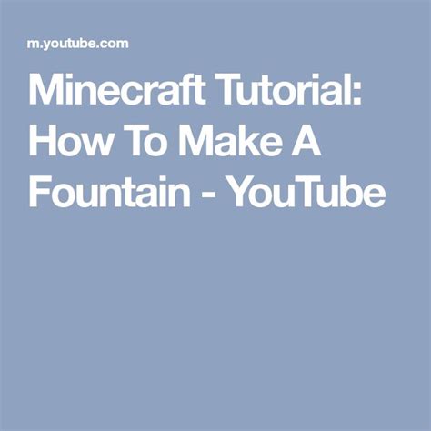 Image result for Minecraft Redstone Fountain Tutorials