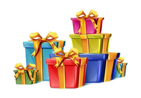 Cartoon gift png Images - Free Download on Freepik