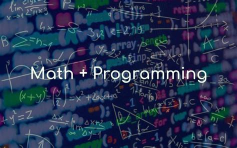 Image result for 2 Hour Video On Math for Programmer