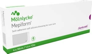 Mepiform Silicone Scar Sheet, Keloids, C Section, Acne, Post Surgery ...