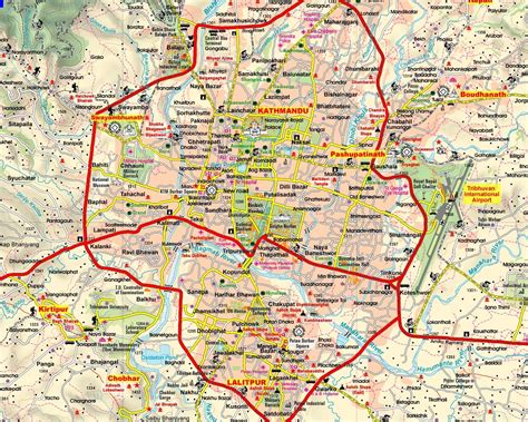 Large Kathmandu Maps for Free Download and Print | High-Resolution and Detailed Maps