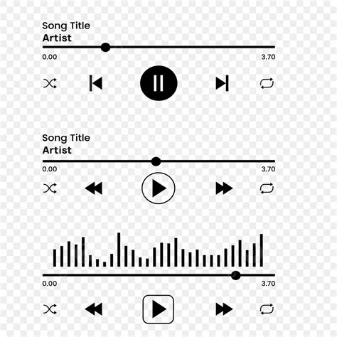White Mp3 Audio Logo