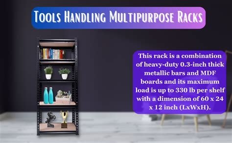 STORACK 5 Tier Industrial Heavy Duty Racks for Material and Tools ...